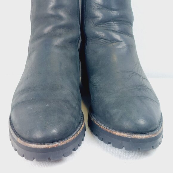 Thursday Boot Company Men\'s Black Leather Classic Legend Chelsea Boot Size 9